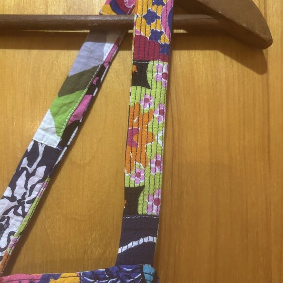 J.Crew Factory Womens Cotton Patchwork Babydoll Top / Blouse Size 14 - Picture 3 of 7